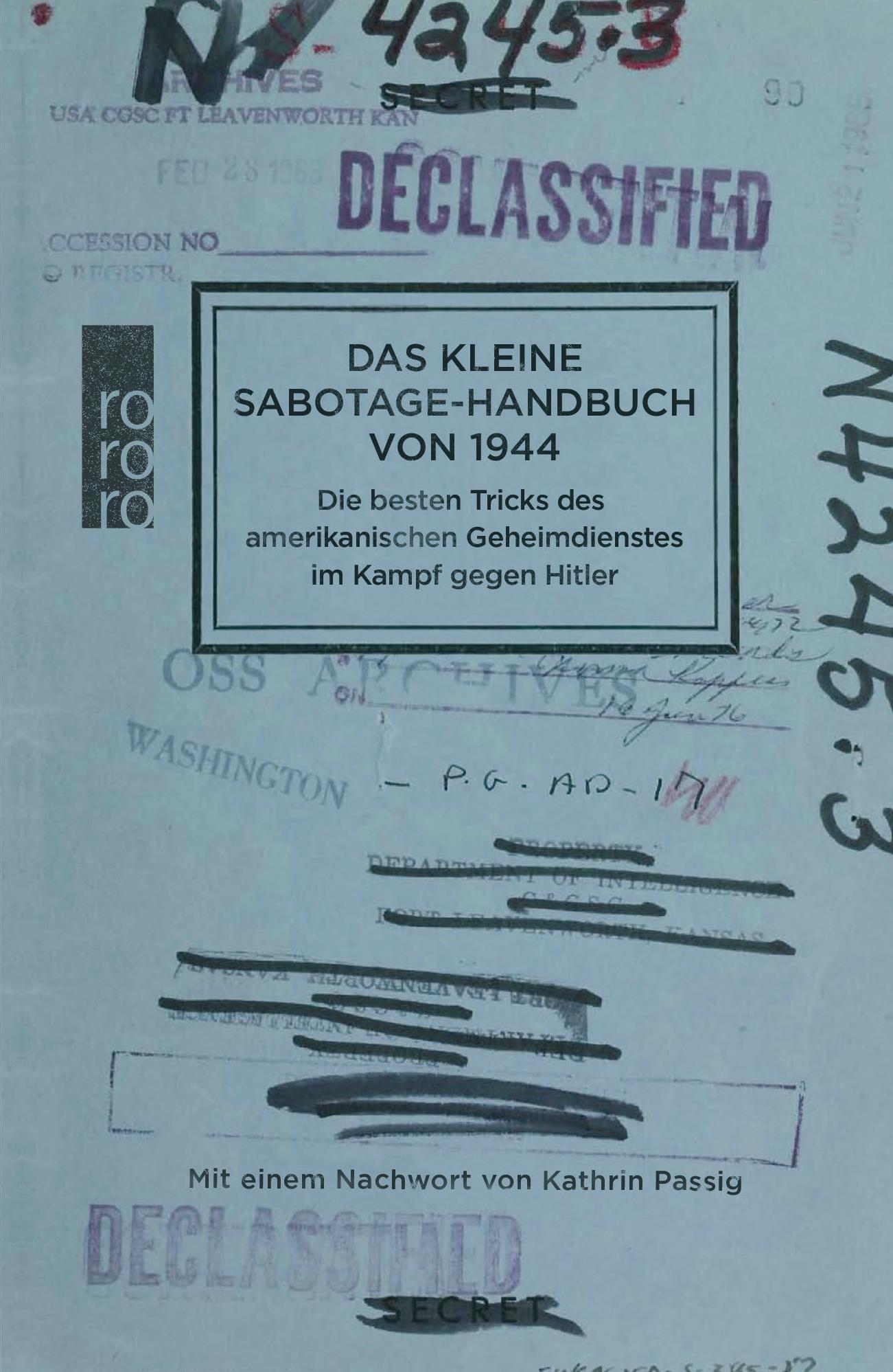 Cover: 9783499634161 | Das kleine Sabotage-Handbuch von 1944 | Services | Buch | 112 S.