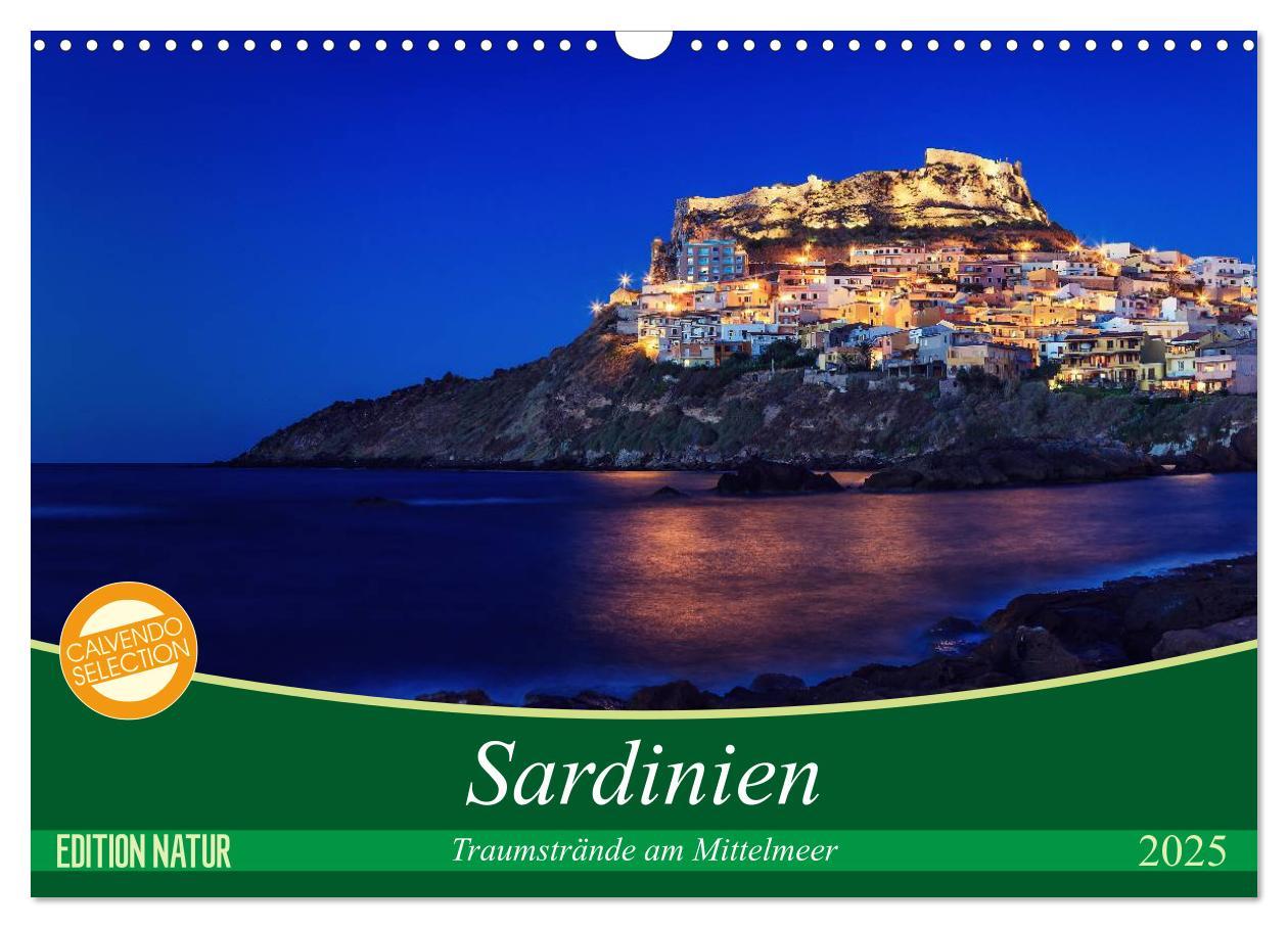 Cover: 9783435412389 | Sardinien - Traumstrände am Mittelmeer (Wandkalender 2025 DIN A3...