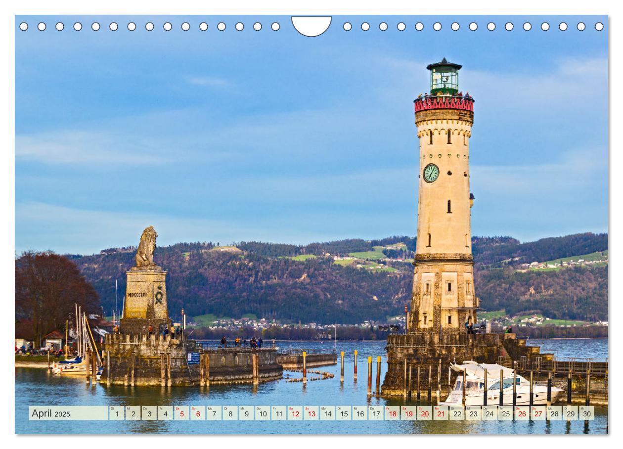 Bild: 9783435055760 | Altstadtinsel Lindau - Traumziel am Bodensee (Wandkalender 2025 DIN...