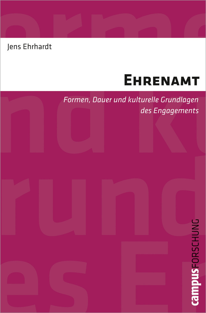 Cover: 9783593393872 | Ehrenamt | Jens Ehrhardt | Taschenbuch | Deutsch | 2011