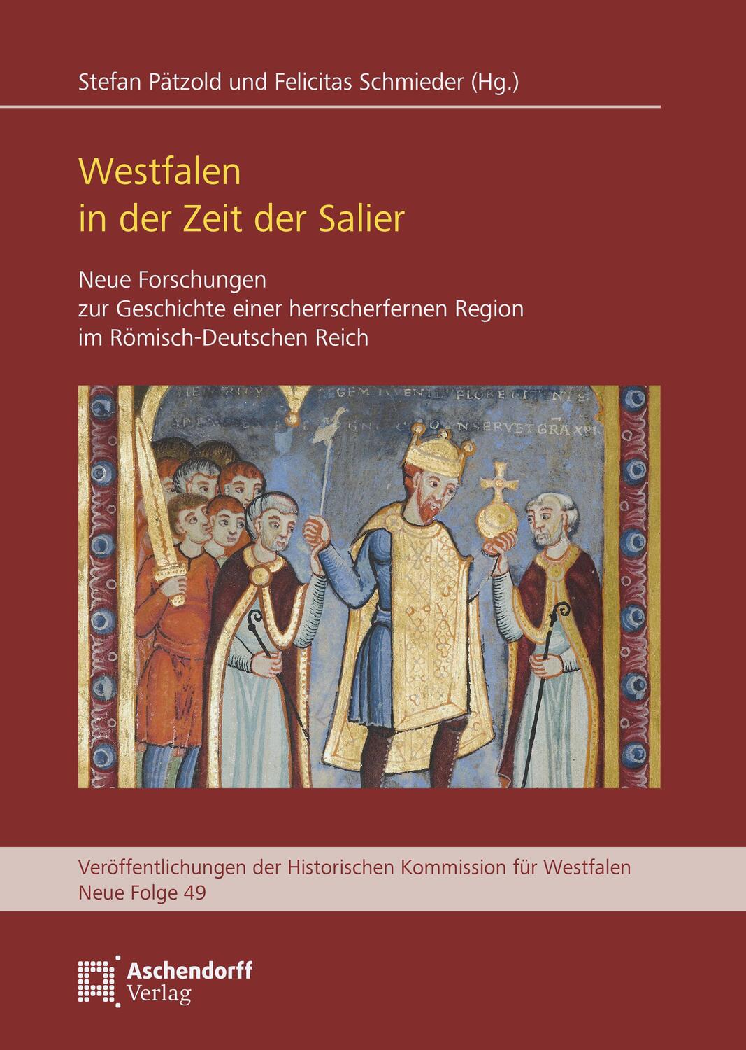 Cover: 9783402151334 | Westfalen in der Zeit der Salier | Stefan Pätzold (u. a.) | Buch