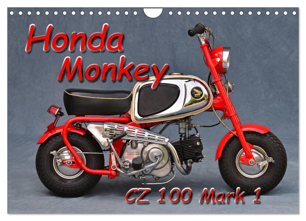Cover: 9783675680951 | Honda Monkey CZ Mark 1 (Wandkalender 2024 DIN A4 quer), CALVENDO...