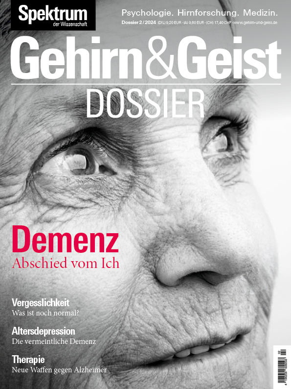 Cover: 9783958928602 | Gehirn&amp;Geist Dossier 2/2024 Demenz | Abschied vom Ich | Wissenschaft