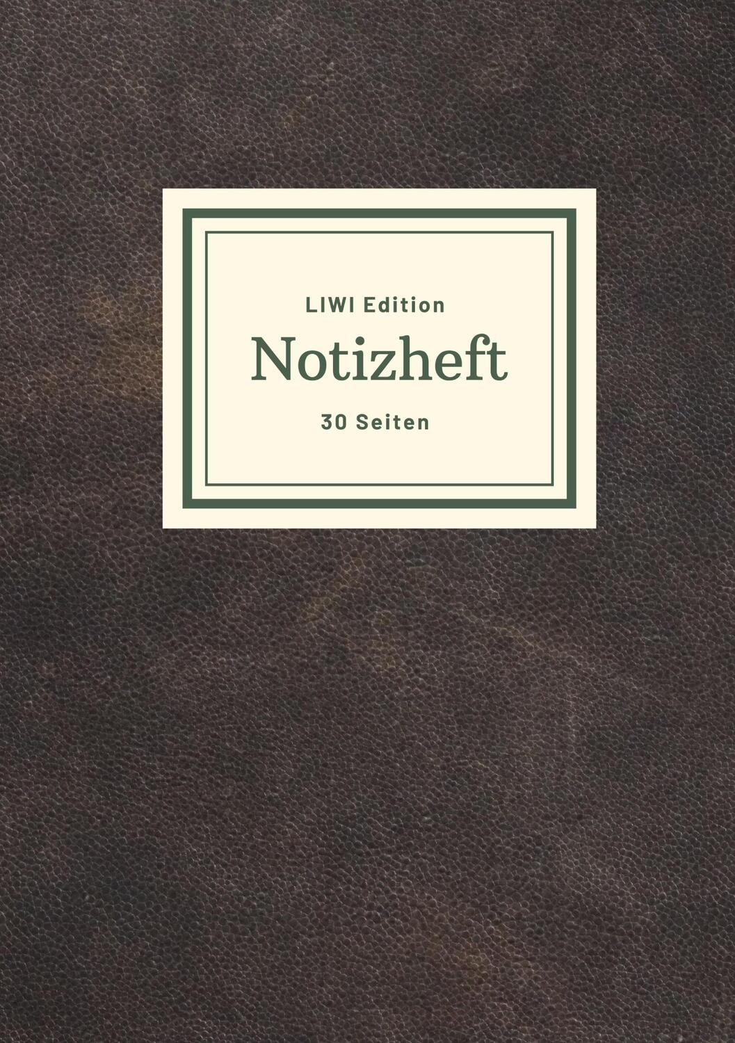 Cover: 9783965424975 | Dünnes Notizheft A5 liniert - Notizbuch 30 Seiten 90g/m² -...