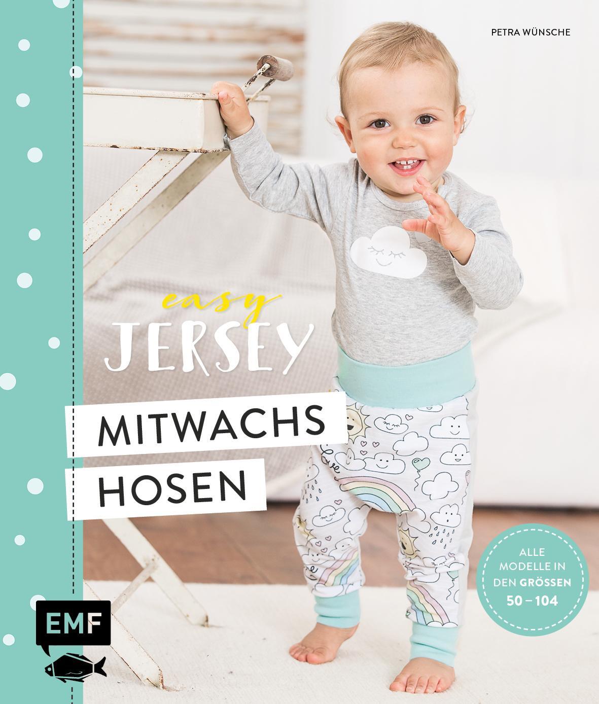 Cover: 9783745903140 | Easy Jersey - Mitwachshosen für Babys und Kids nähen | Petra Wünsche