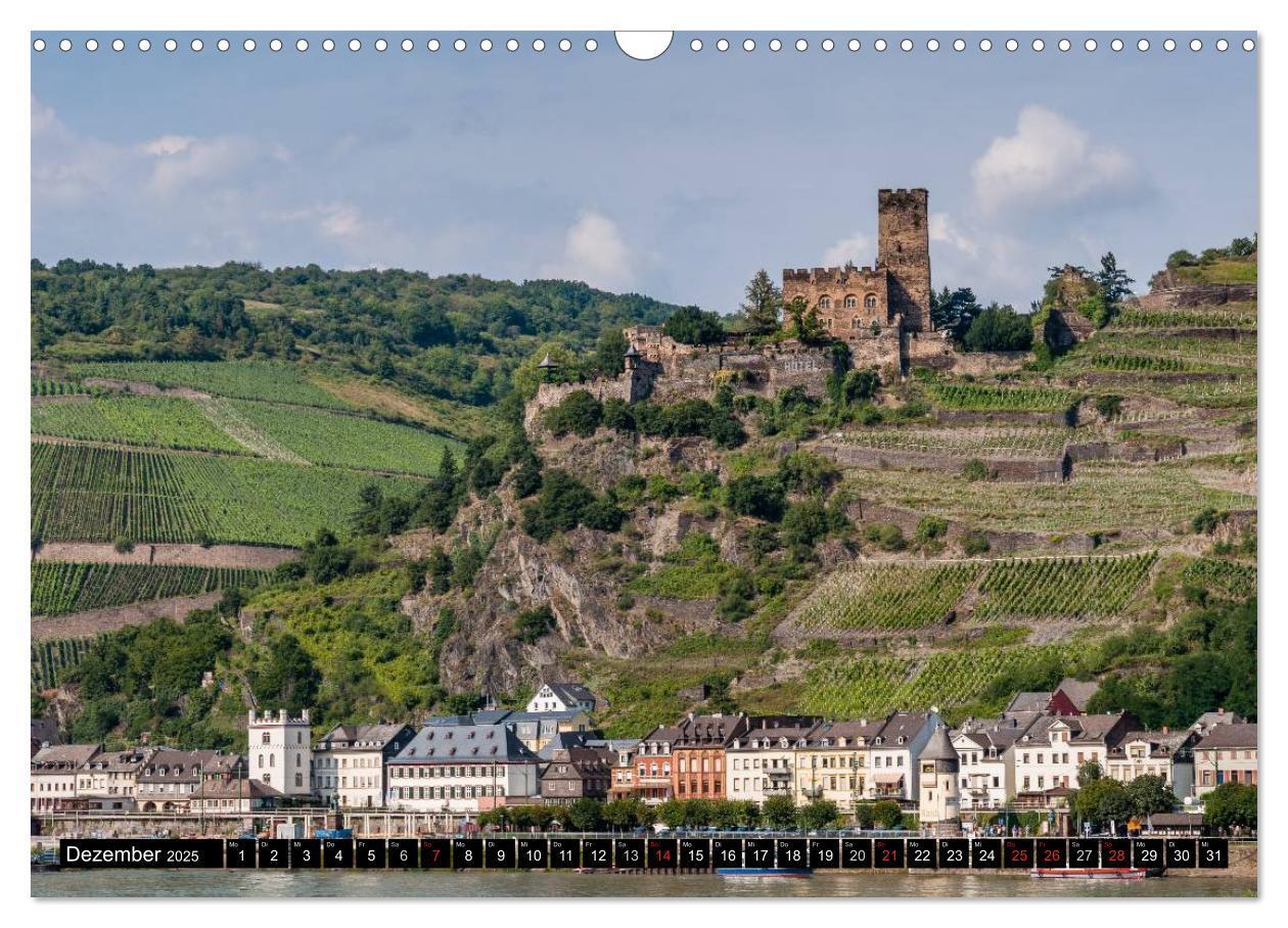 Bild: 9783435532919 | Burgen und Festungen am Mittelrhein (Wandkalender 2025 DIN A3...