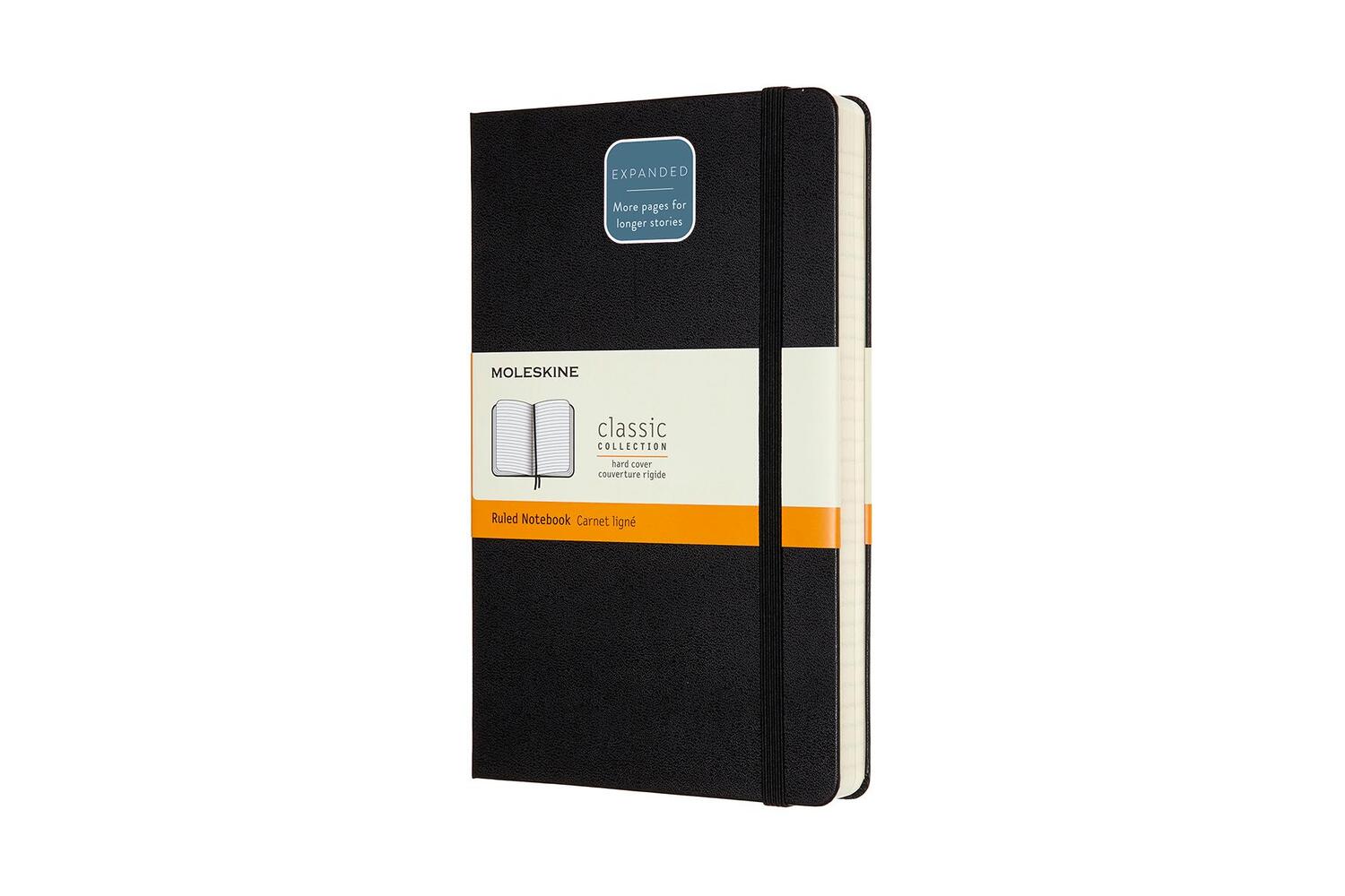 Bild: 8058647628004 | Moleskine Notizbuch Large/A5, Liniert, Erweiterte Seitenanzahl,...