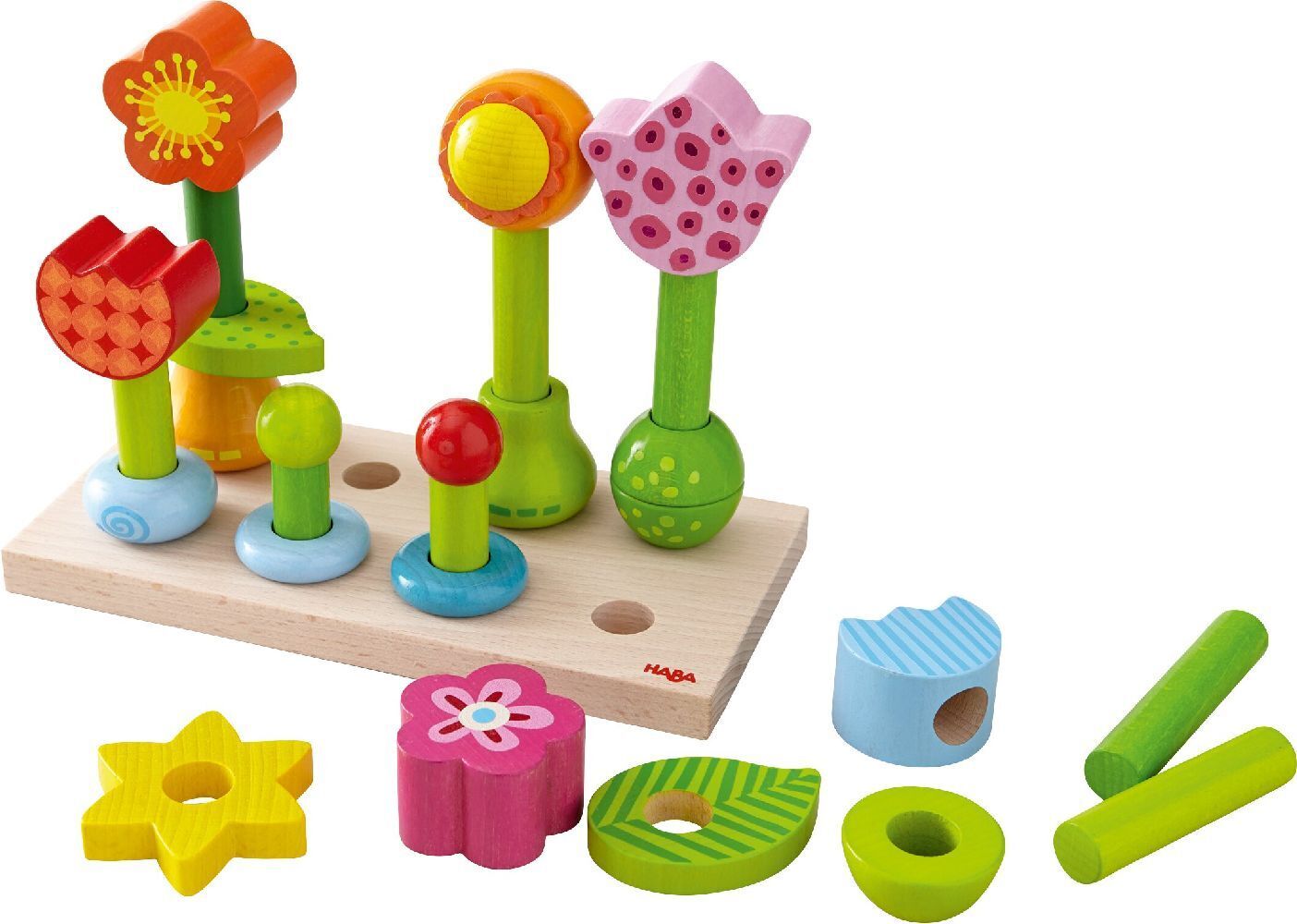 Bild: 4010168209180 | Steckspiel Blumenzauber | Stück | 1301551001 | Deutsch | 2020 | HABA