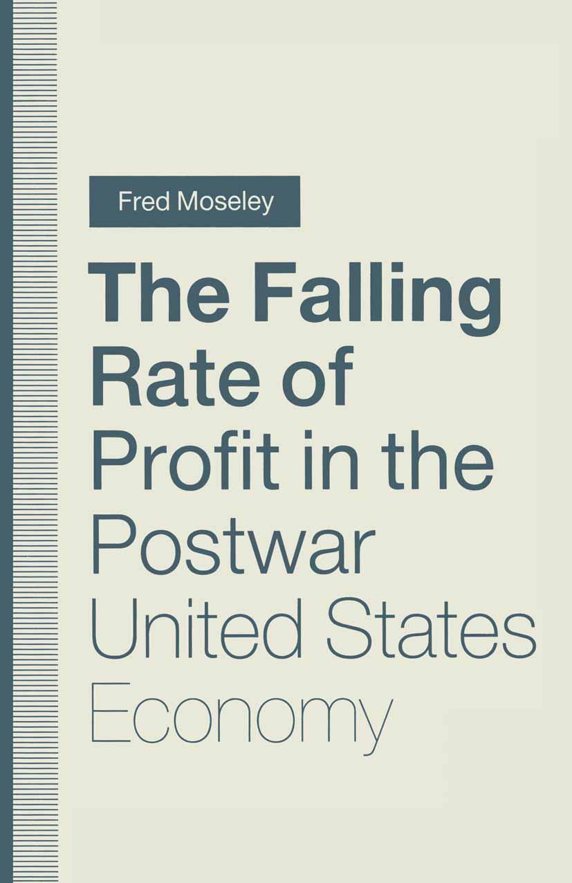 Cover: 9781349123551 | The Falling Rate of Profit in the Postwar United States Economy | Buch