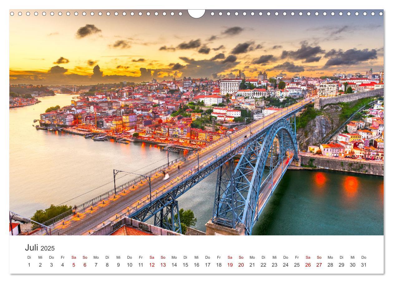 Bild: 9783383936364 | Porto - Eine Liebeserklärung (Wandkalender 2025 DIN A3 quer),...