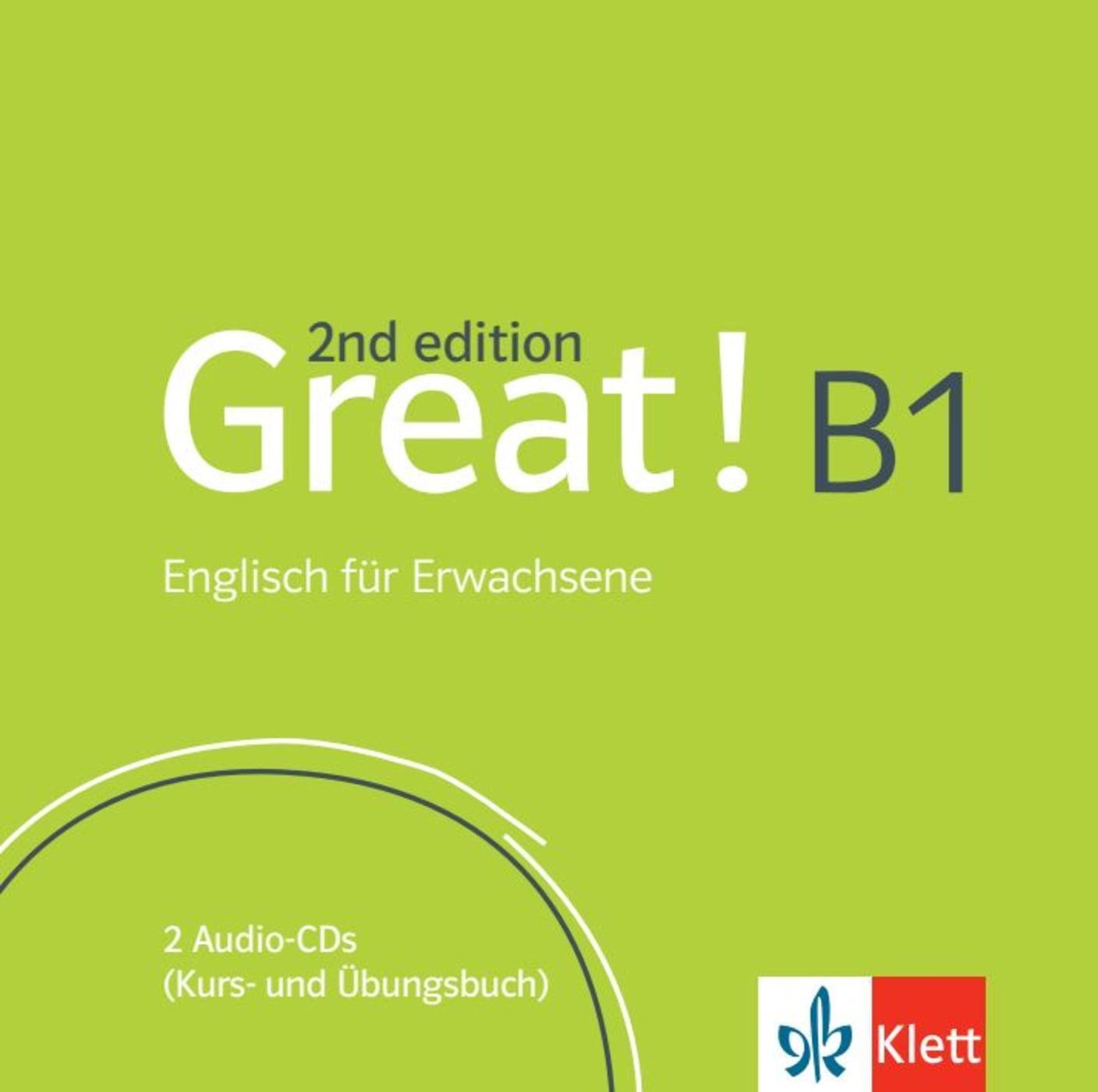 Cover: 9783125017641 | Great! B1, 2nd edition. 2 Audio-CDs | Englisch für Erwachsene | CD