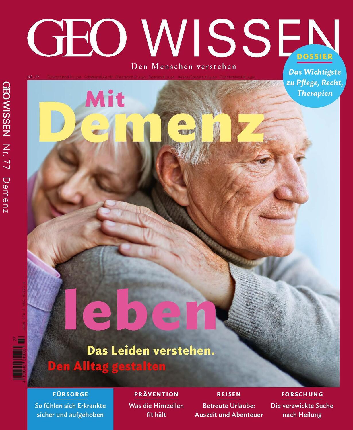 Cover: 9783652011938 | GEO Wissen / GEO Wissen 77/2022 - Mit Demenz leben | Schröder (u. a.)