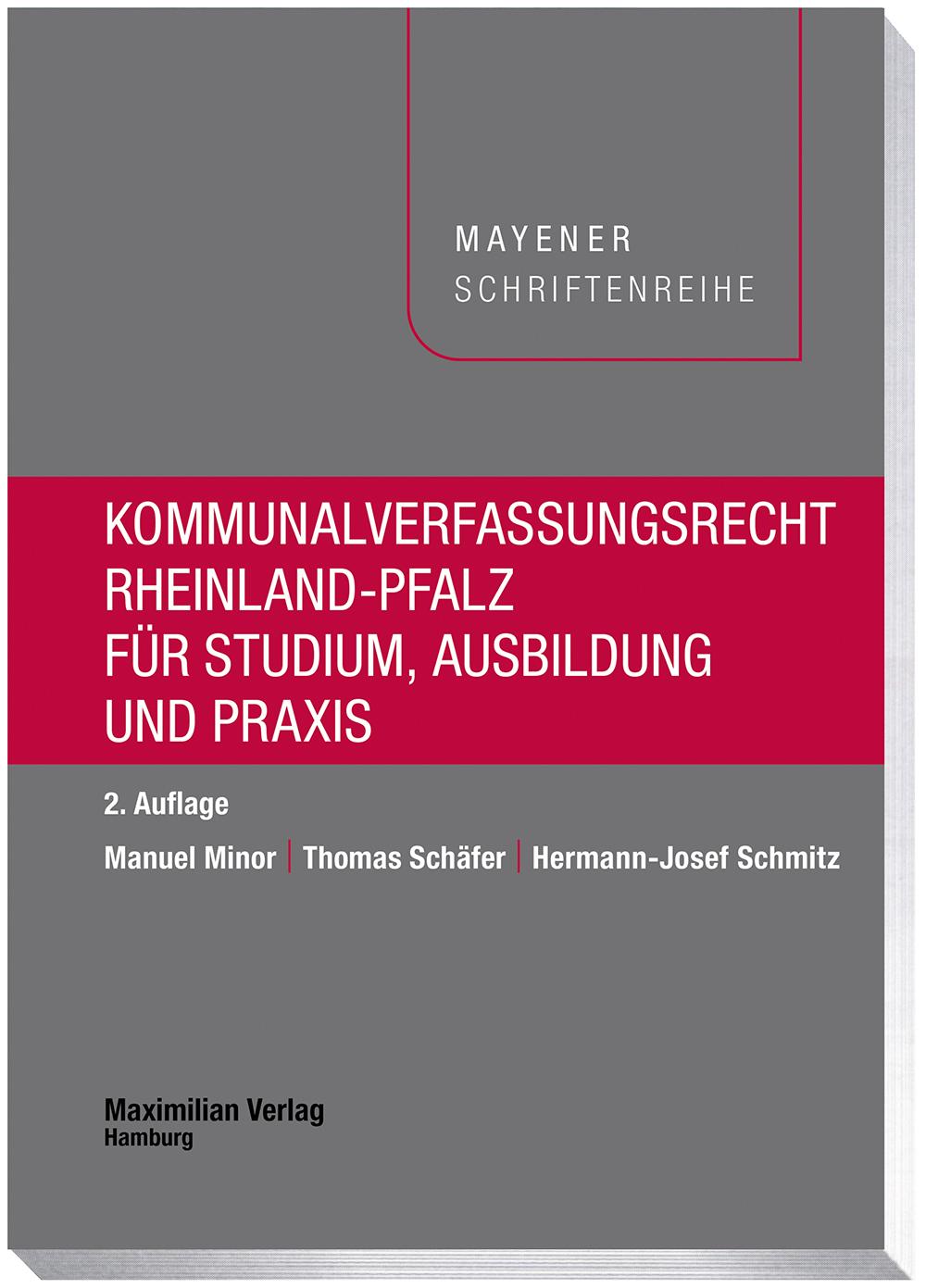 Cover: 9783786915270 | Kommunalverfassungsrecht Rheinland-Pfalz | Manuel Minor (u. a.) | Buch