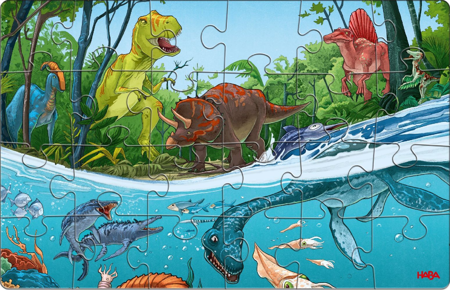 Bild: 4010168262529 | Puzzles Dinos | Papp-Deckel und Papp-Boden | 1306804001 | Deutsch