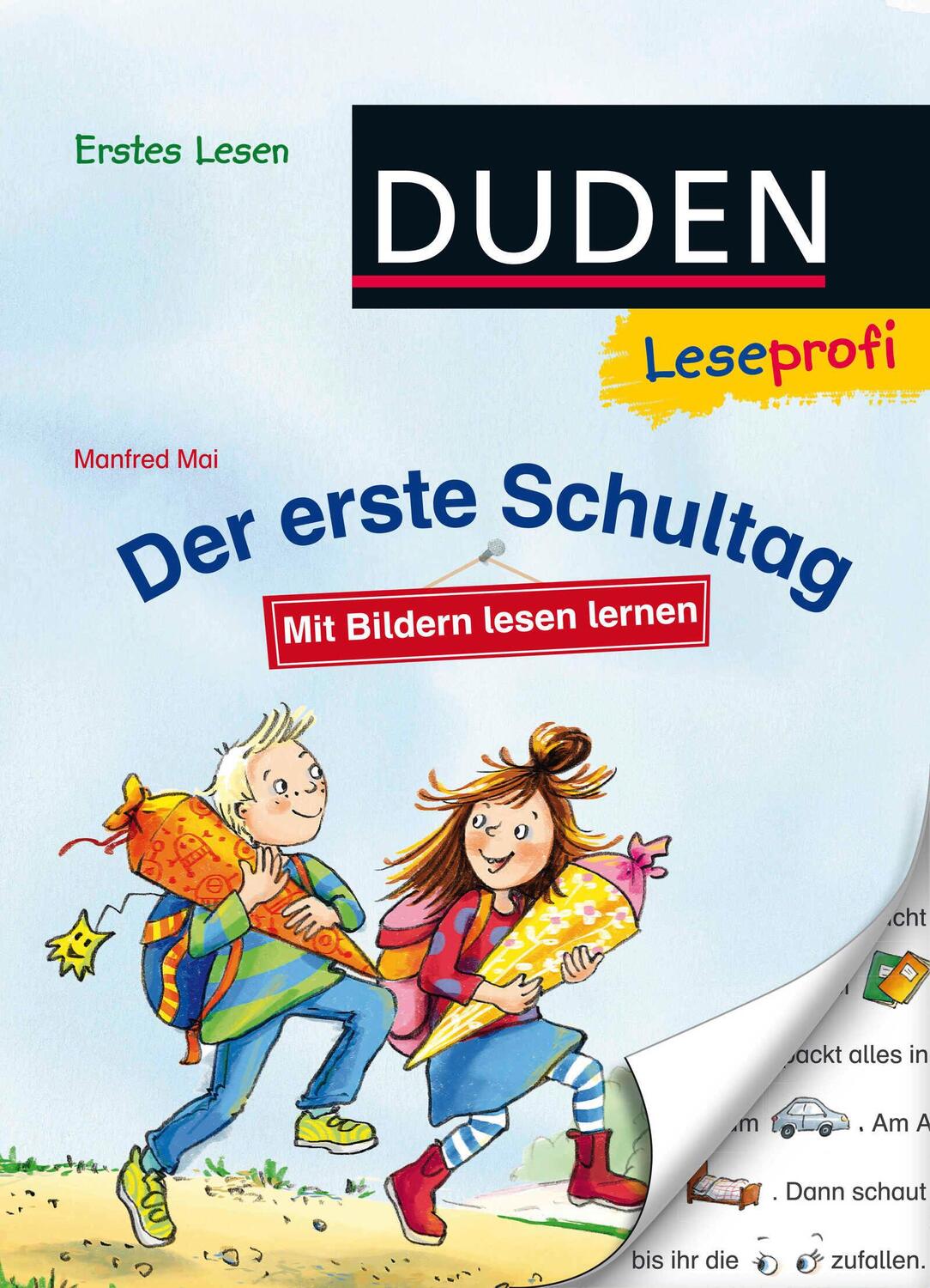 Cover: 9783737333146 | Duden Leseprofi - Mit Bildern lesen lernen: Der erste Schultag,...