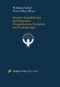 Cover: 9783211831021 | Zwischen Spezialisierung und Integration ¿ Perspektiven der...