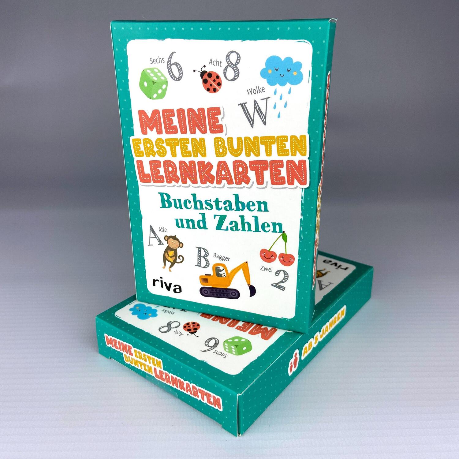 Bild: 9783742318800 | Meine ersten bunten Lernkarten - Buchstaben und Zahlen | Box | Deutsch