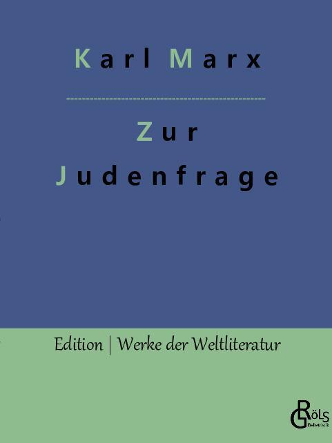 Cover: 9783966377485 | Zur Judenfrage | Karl Marx | Taschenbuch | Paperback | Deutsch | 2022