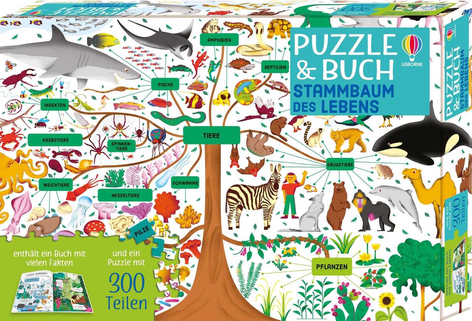 Cover: 9781789417906 | Puzzle & Buch: Stammbaum des Lebens | Puzzle mit 300 Teilen | James