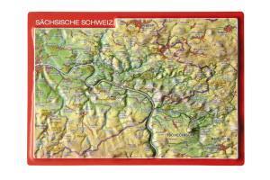 Cover: 4280000002730 | Reliefpostkarte Sächsische Schweiz | André Markgraf (u. a.) | Buch