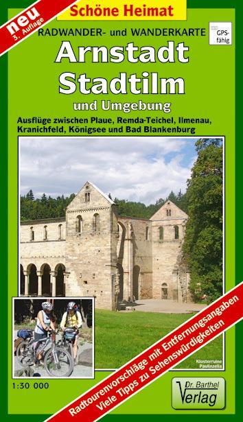 Cover: 9783895911101 | Radwander- und Wanderkarte Arnstadt, Stadtilm und Umgebung 1 : 35 000