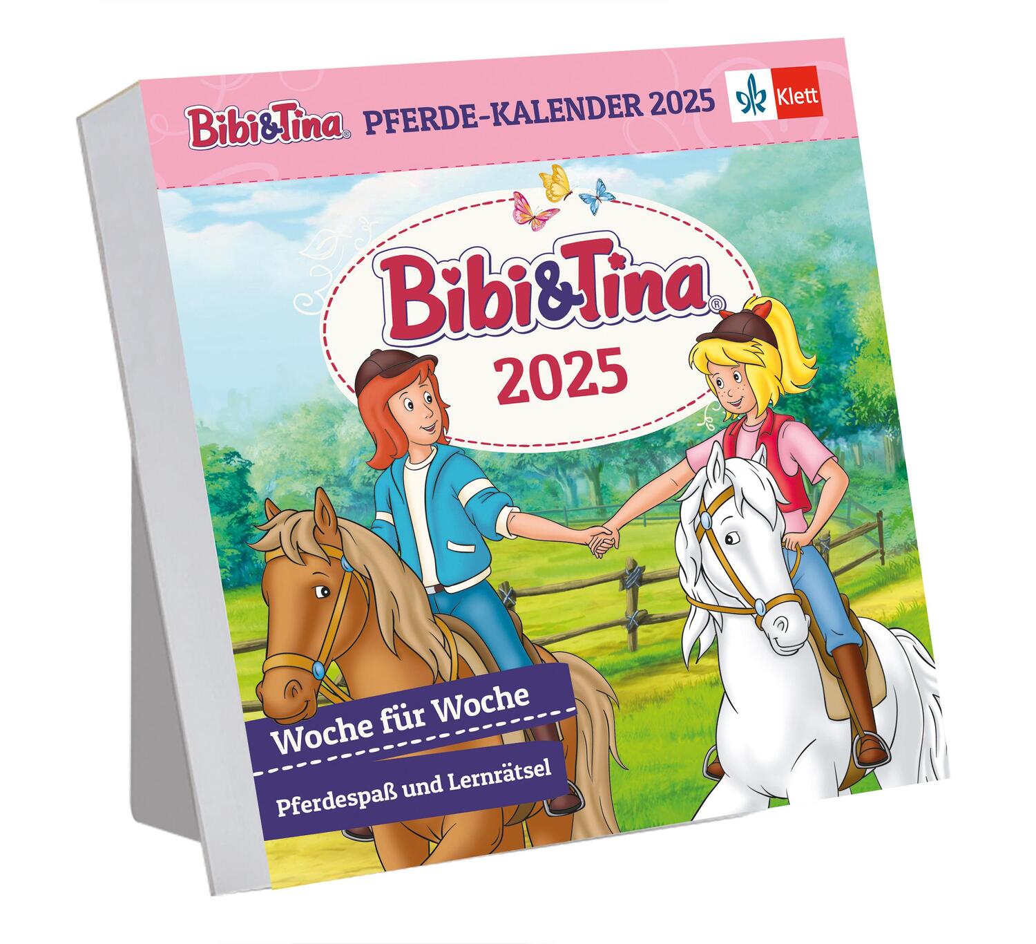 Cover: 9783129497654 | Bibi &amp; Tina: Pferde-Kalender 2025 | Kalender | Bibi &amp; Tina | 54 S.