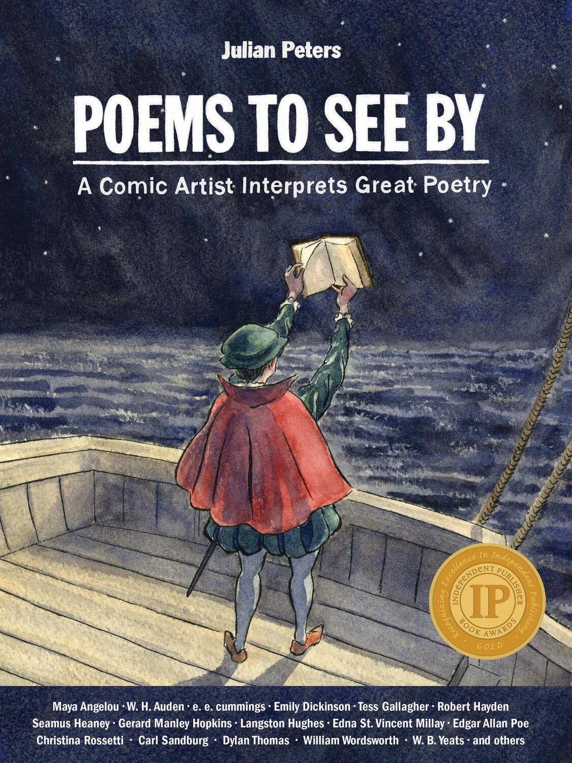 Cover: 9780874863185 | Poems to See By | A Comic Artist Interprets Great Poetry | Peters