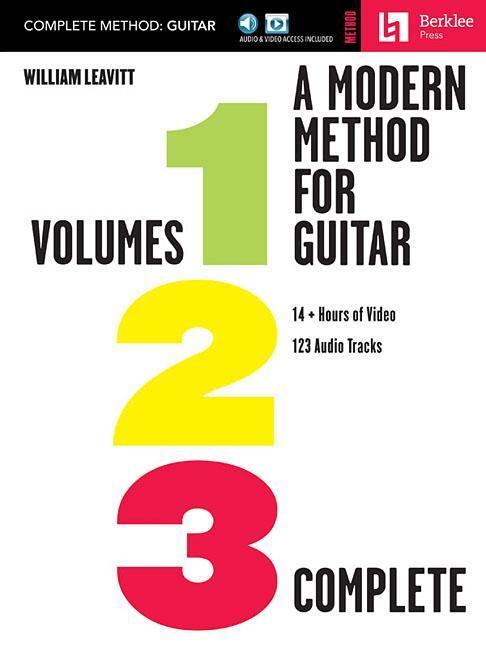 Cover: 888680933937 | A Modern Method for Guitar - Complete Method Book/Online Media | Buch