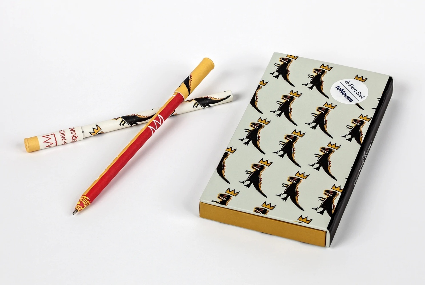 Bild: 9781623259044 | Pen Dispenser | 8-Stifte Set | Jean-Michel Basquiat | Stück | Englisch