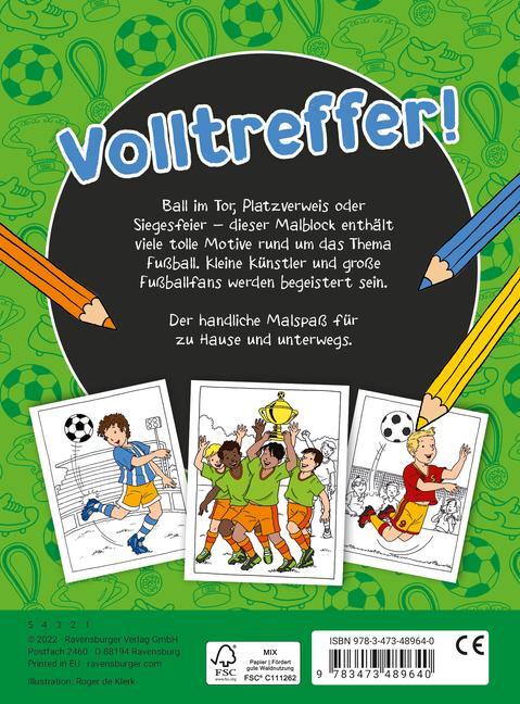 Bild: 9783473489640 | Malen für kleine Fußballfans ab 4 Jahren | Taschenbuch | 160 S. | 2022