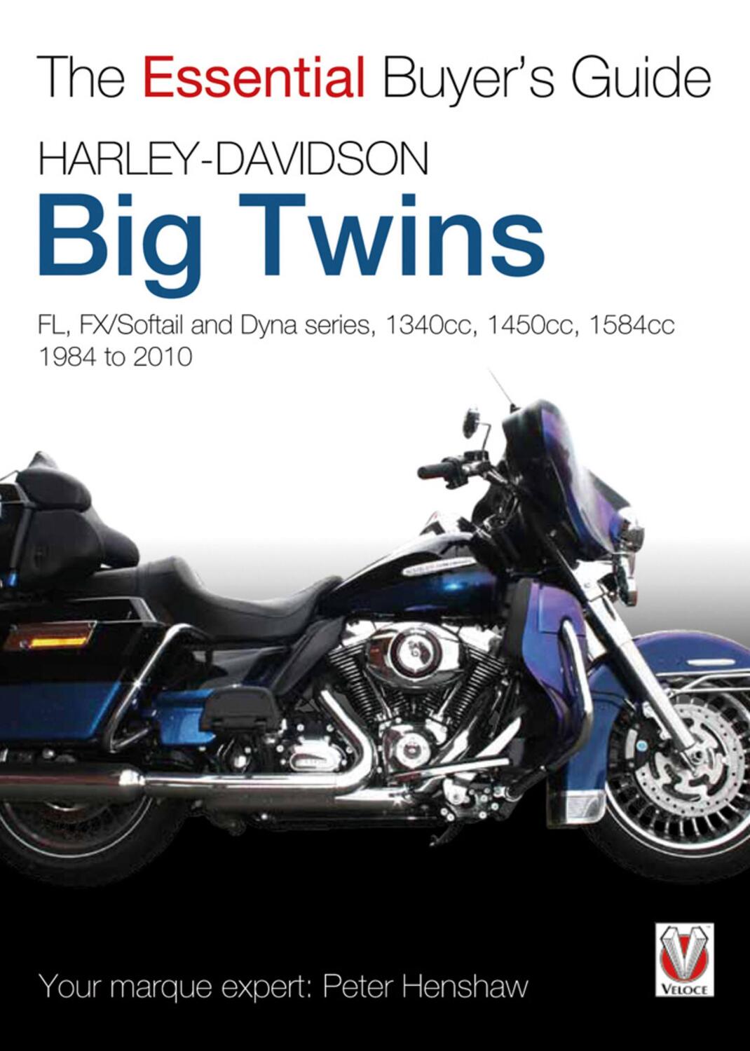 Cover: 9781845843038 | Essential Buyers Guide Harley-Davidson Big Twins | Peter Henshaw
