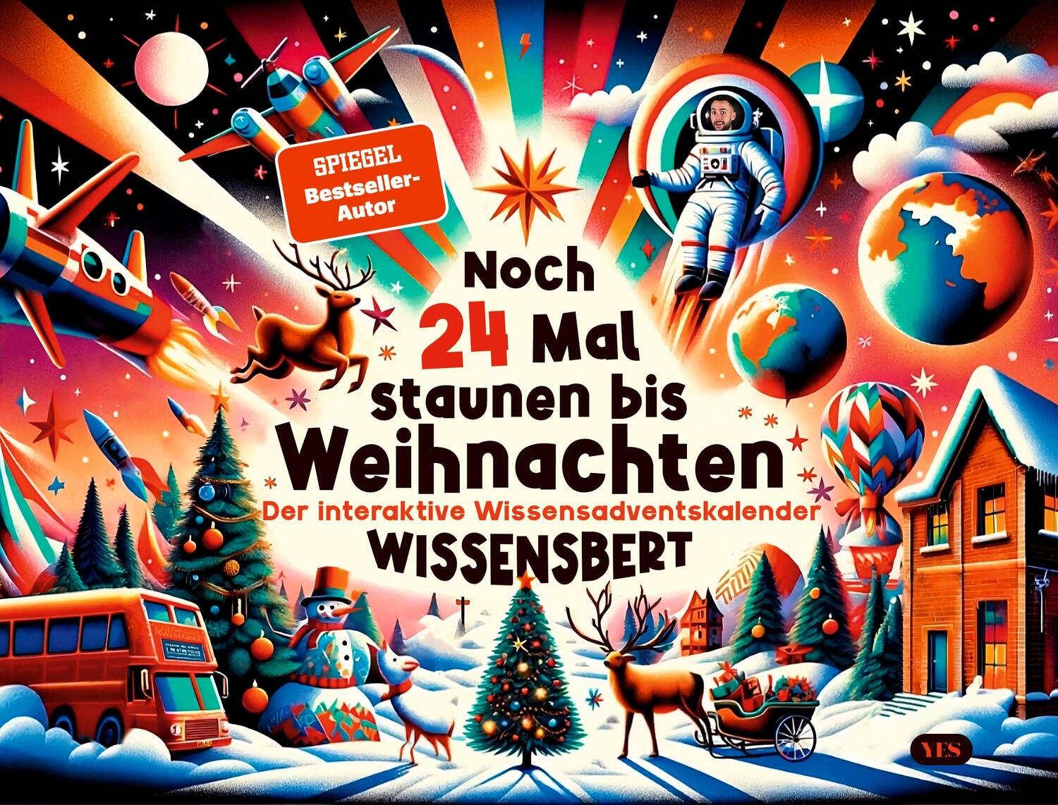 Cover: 9783969053393 | Noch 24 Mal staunen bis Weihnachten | Wissensbert | Buch | 104 S.