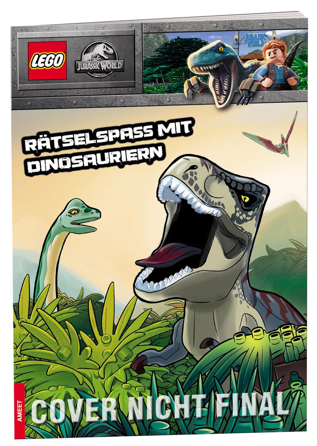 Bild: 9783960805991 | LEGO® Jurassic World(TM) - Meine dinostarke Rätselbox | Taschenbuch