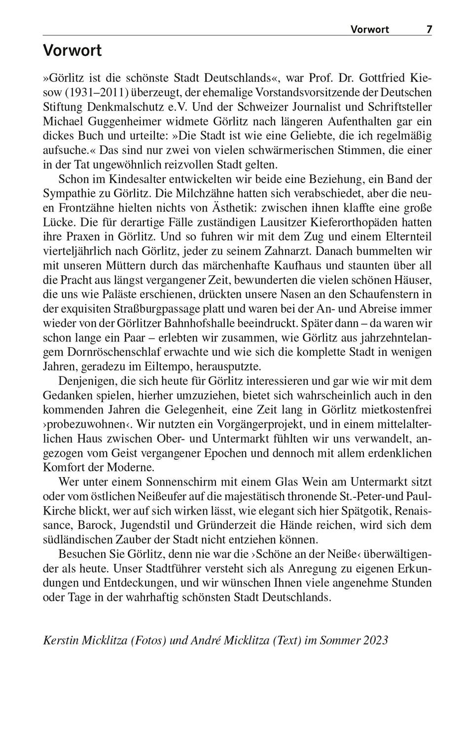 Bild: 9783897946491 | TRESCHER Reiseführer Görlitz | André Micklitza | Taschenbuch | 168 S.