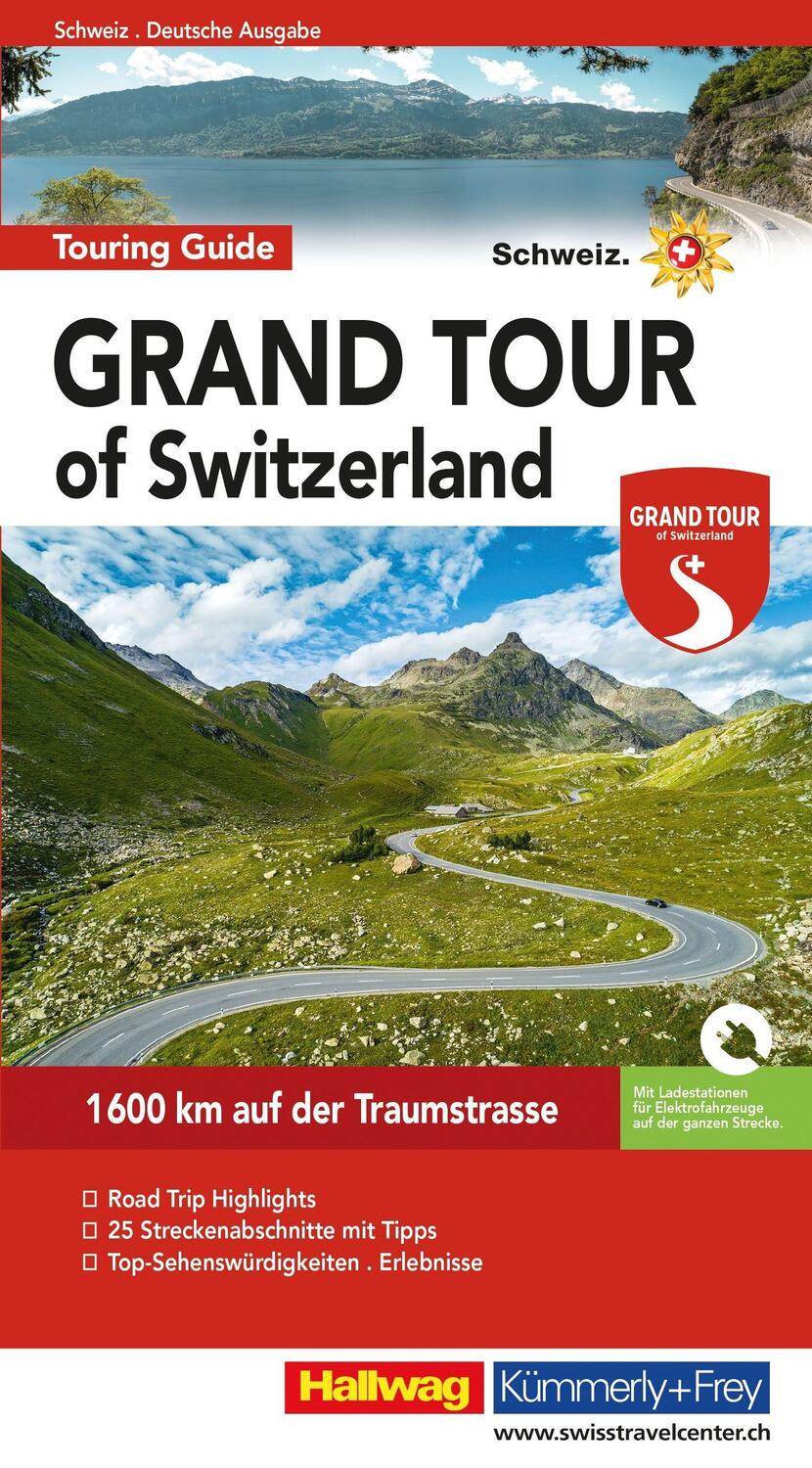 Cover: 9783828308336 | Grand Tour of Switzerland Touring Guide Deutsch | Baumgartner (u. a.)