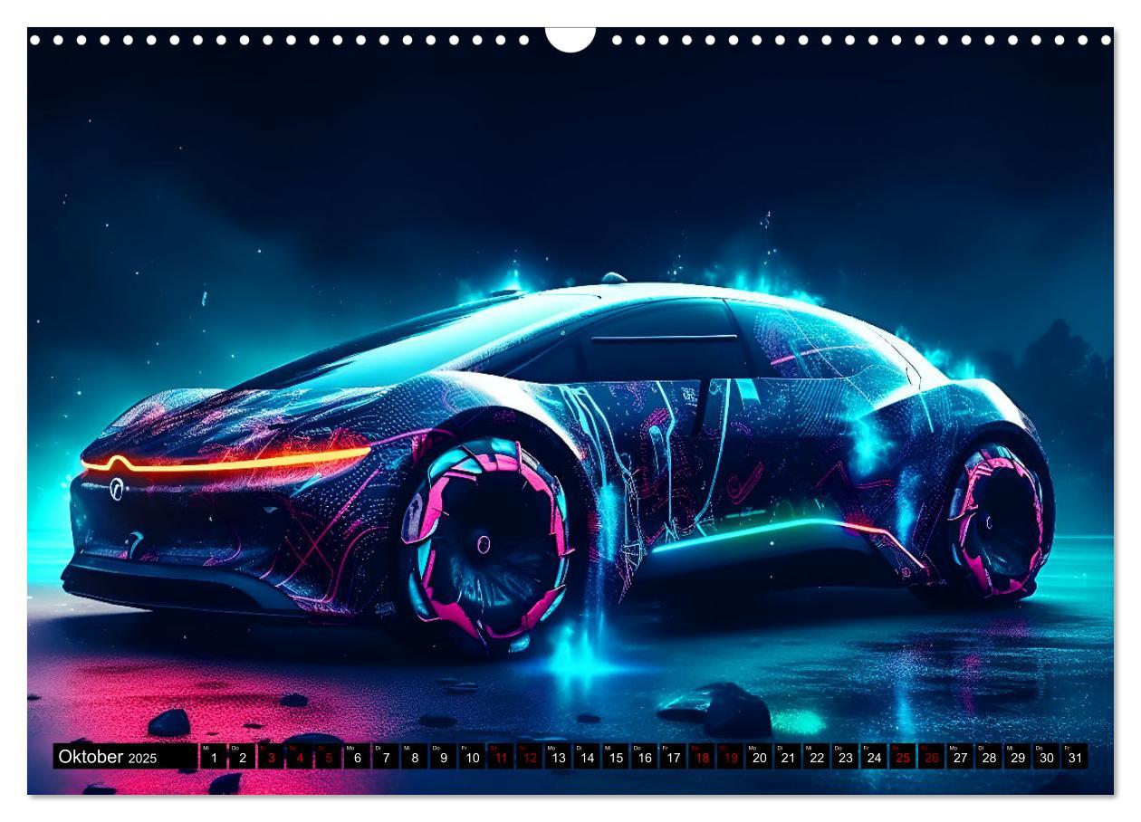 Bild: 9783383908538 | Future Vision Cars-Studio Art (Wandkalender 2025 DIN A3 quer),...