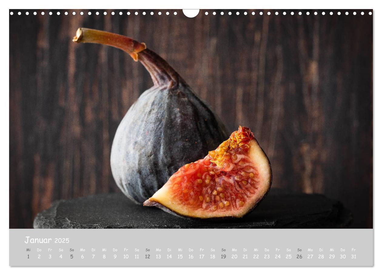 Bild: 9783435153305 | authentic FOOD art Obst und Gemüse (Wandkalender 2025 DIN A3 quer),...