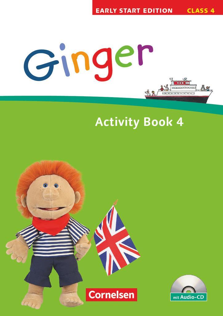 Cover: 9783060314171 | Ginger - Early Start Edition 4 - Activity Book mit Lieder-/Text-CD