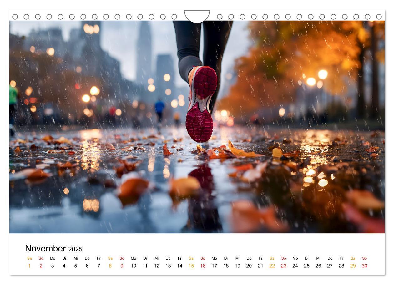 Bild: 9783457233542 | Marathon Power (Wandkalender 2025 DIN A4 quer), CALVENDO...