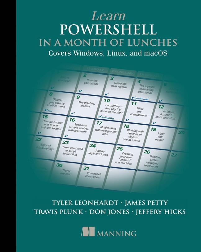 Cover: 9781617296963 | Learn PowerShell in a Month of Lunches: Covers Windows, Linux, and...