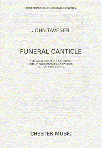 Cover: 5020679520635 | Funeral Canticle | John Tavener | Chorpartitur | 1999 | Chester Music
