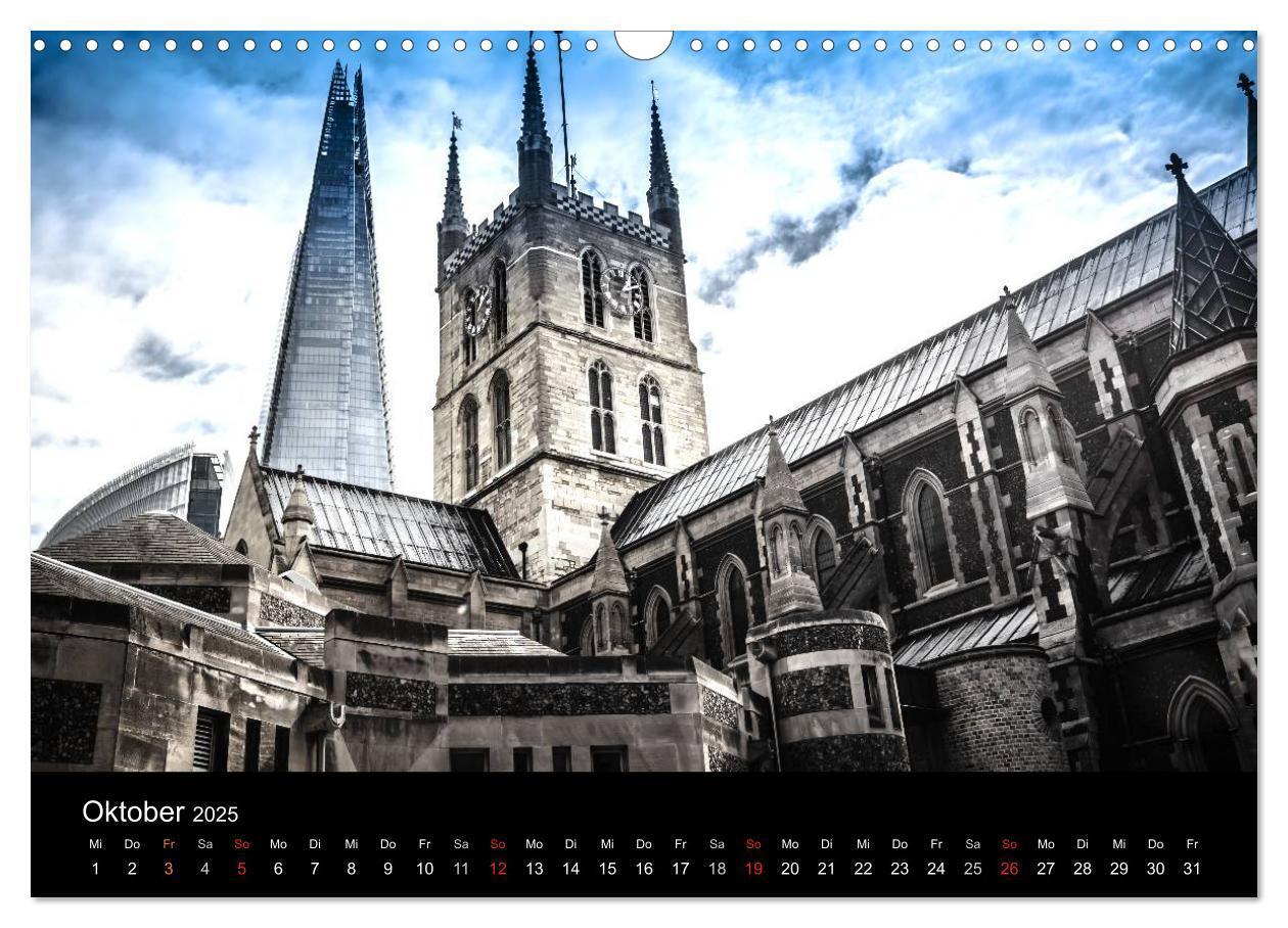 Bild: 9783435786824 | London - street view (Wandkalender 2025 DIN A3 quer), CALVENDO...