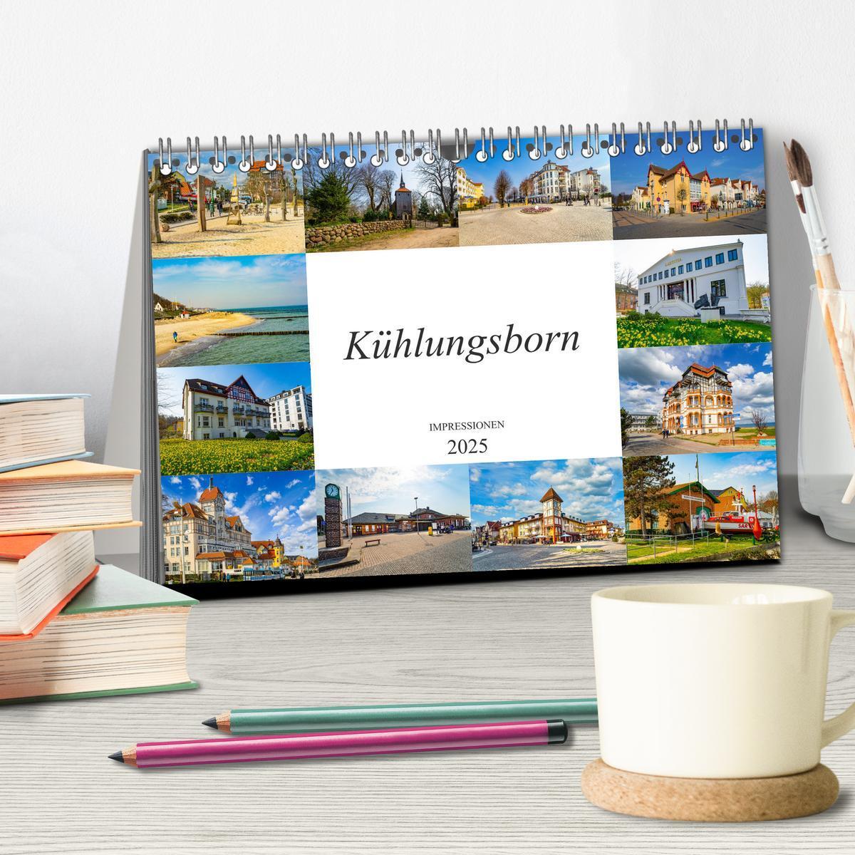 Bild: 9783435231980 | Kühlungsborn Impressionen (Tischkalender 2025 DIN A5 quer),...