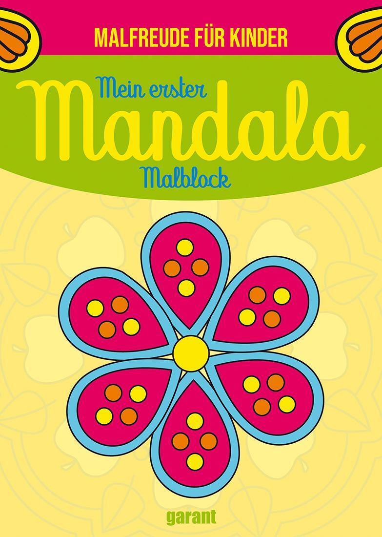 Cover: 9783735922564 | Mein erster Mandala Malblock - Malfreude für Kinder | GmbH | Buch