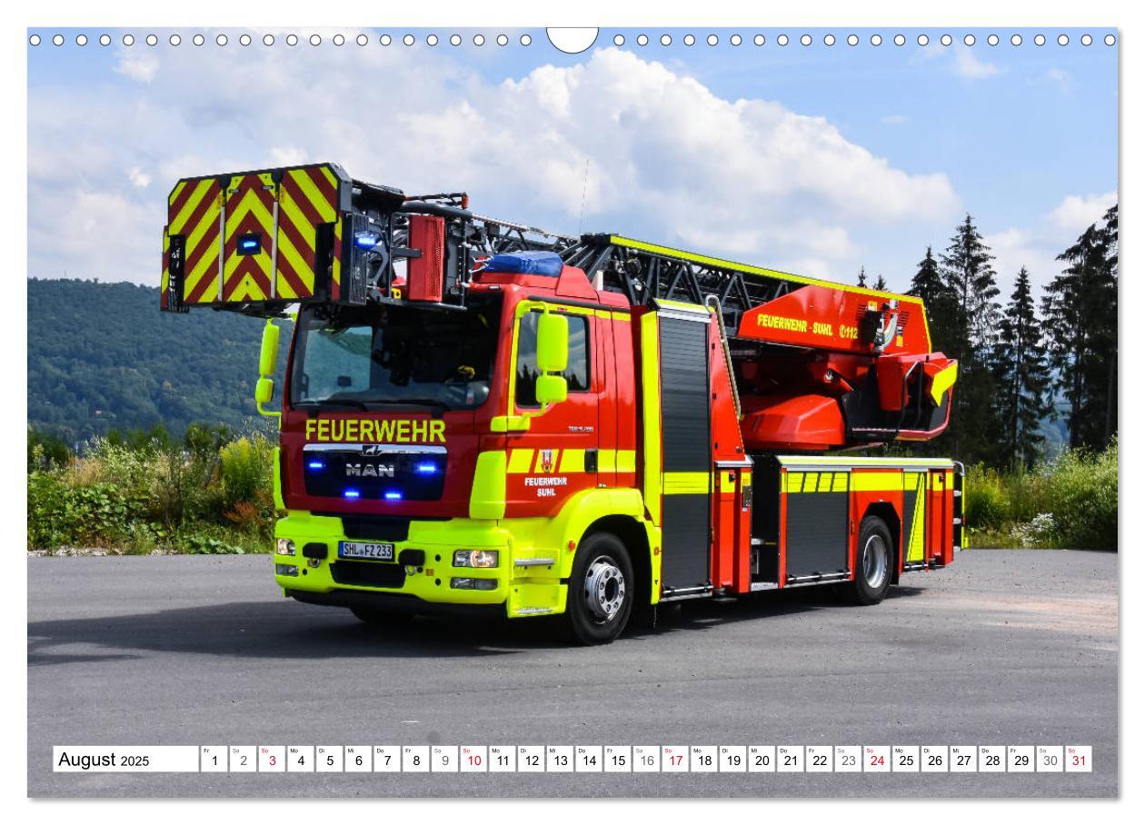 Bild: 9783435337804 | Feuerwehrfahrzeuge (Wandkalender 2025 DIN A3 quer), CALVENDO...