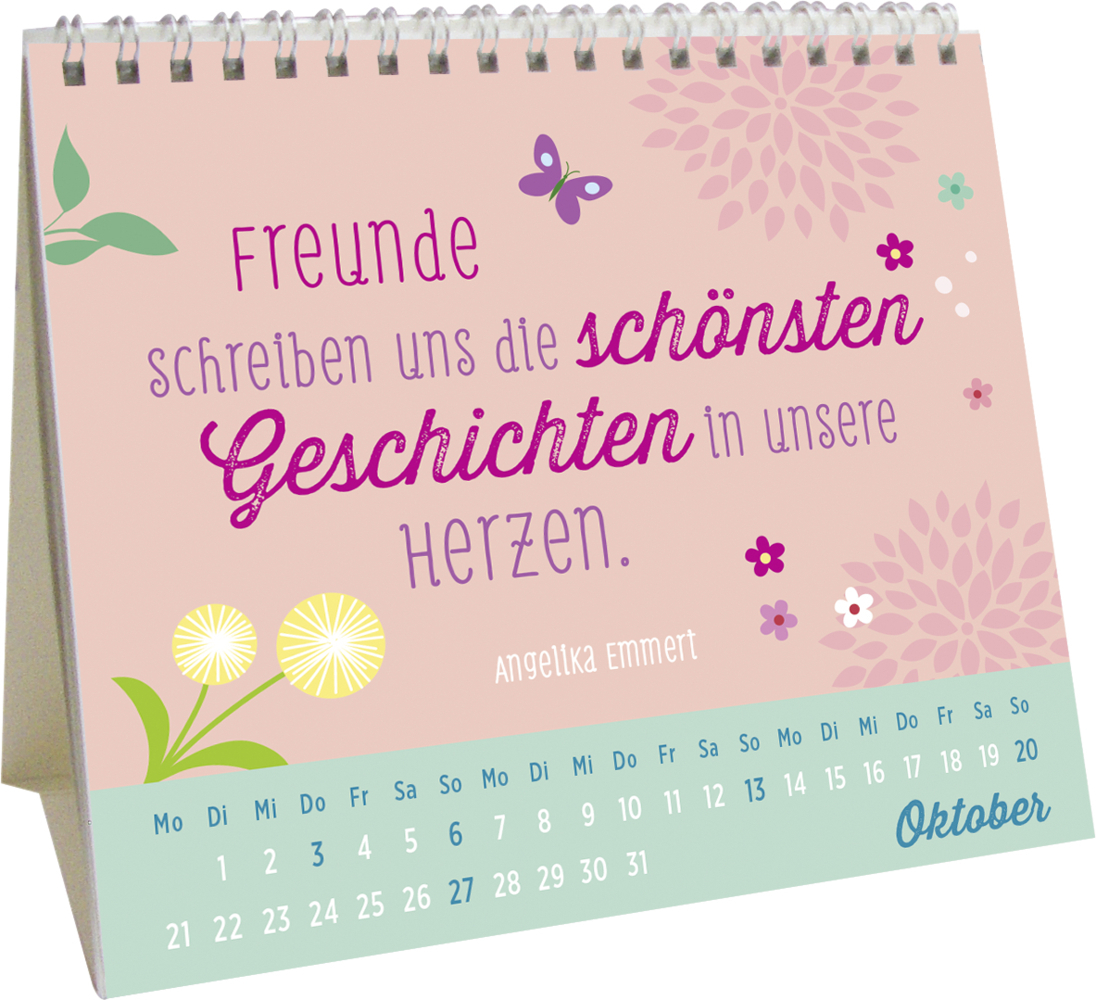 Bild: 4036442010303 | Mini-Kalender 2024: Für eine tolle Freundin wie dich | Groh Verlag