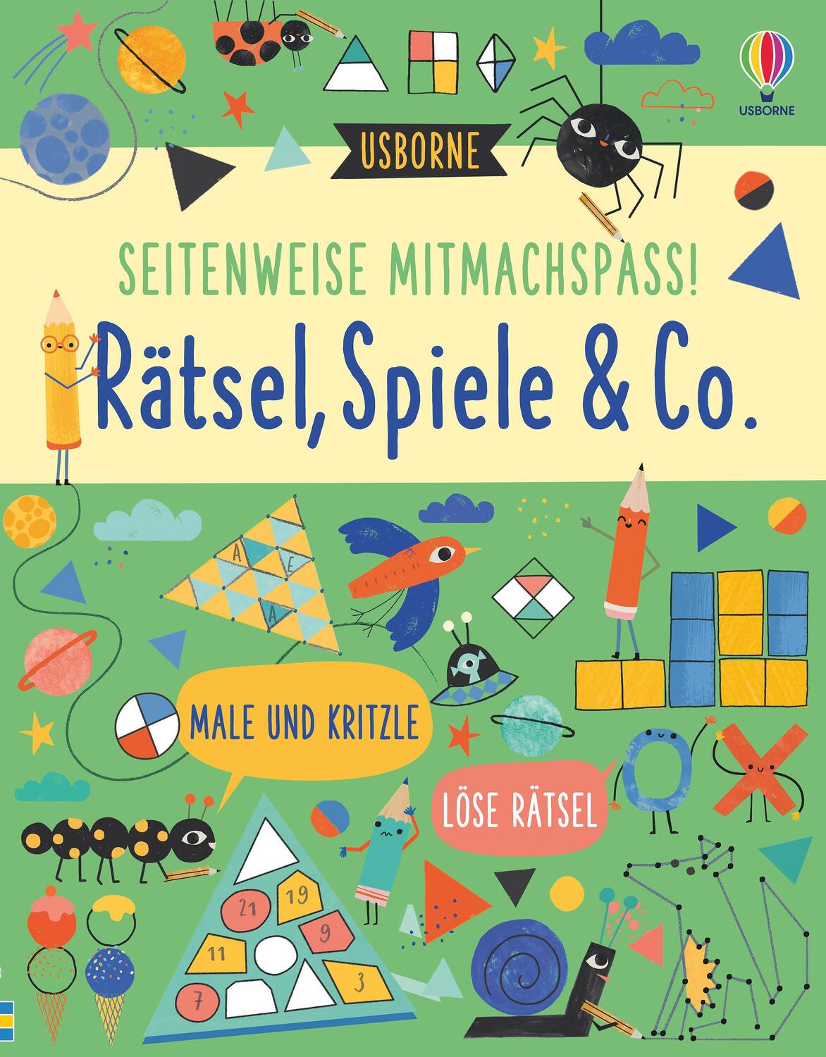Cover: 9781789415803 | Seitenweise Mitmachspaß! Rätsel, Spiele & Co. | James Maclaine (u. a.)