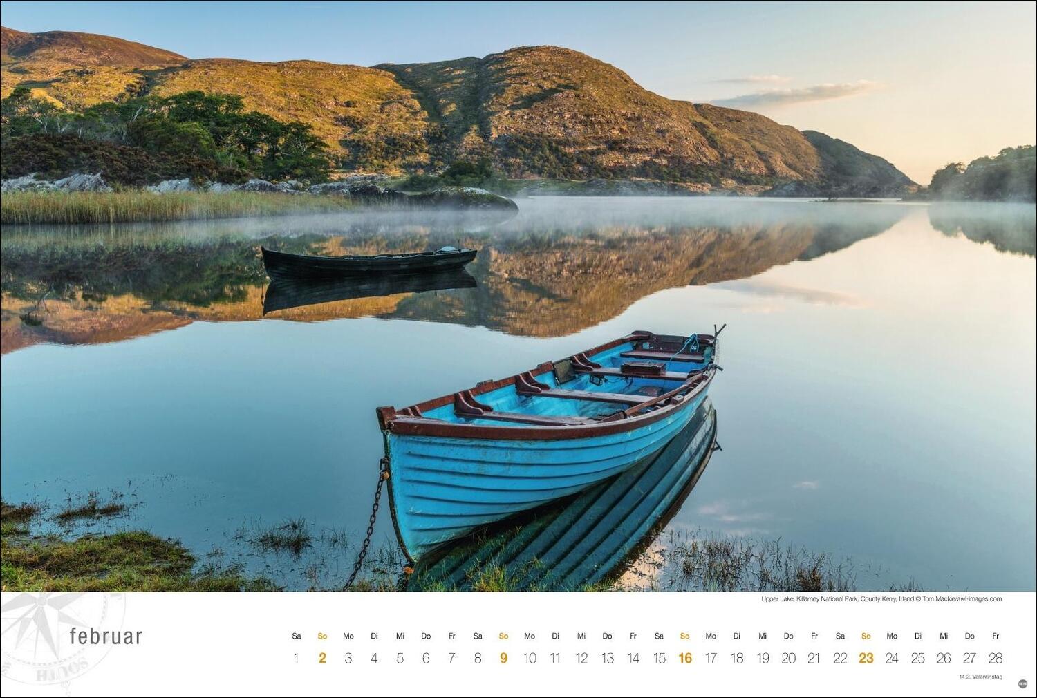 Bild: 9783756404889 | Irland Globetrotter Kalender 2025 - Von rauen Küsten und grünen Hügeln