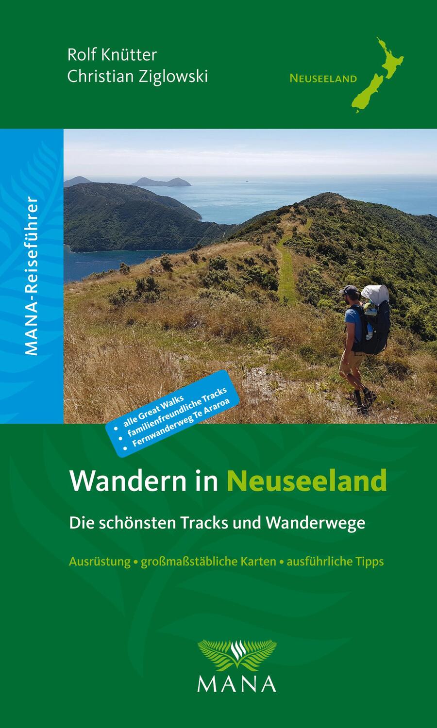 Cover: 9783955030728 | Wandern in Neuseeland - Die schönsten Tracks und Wanderwege | Buch