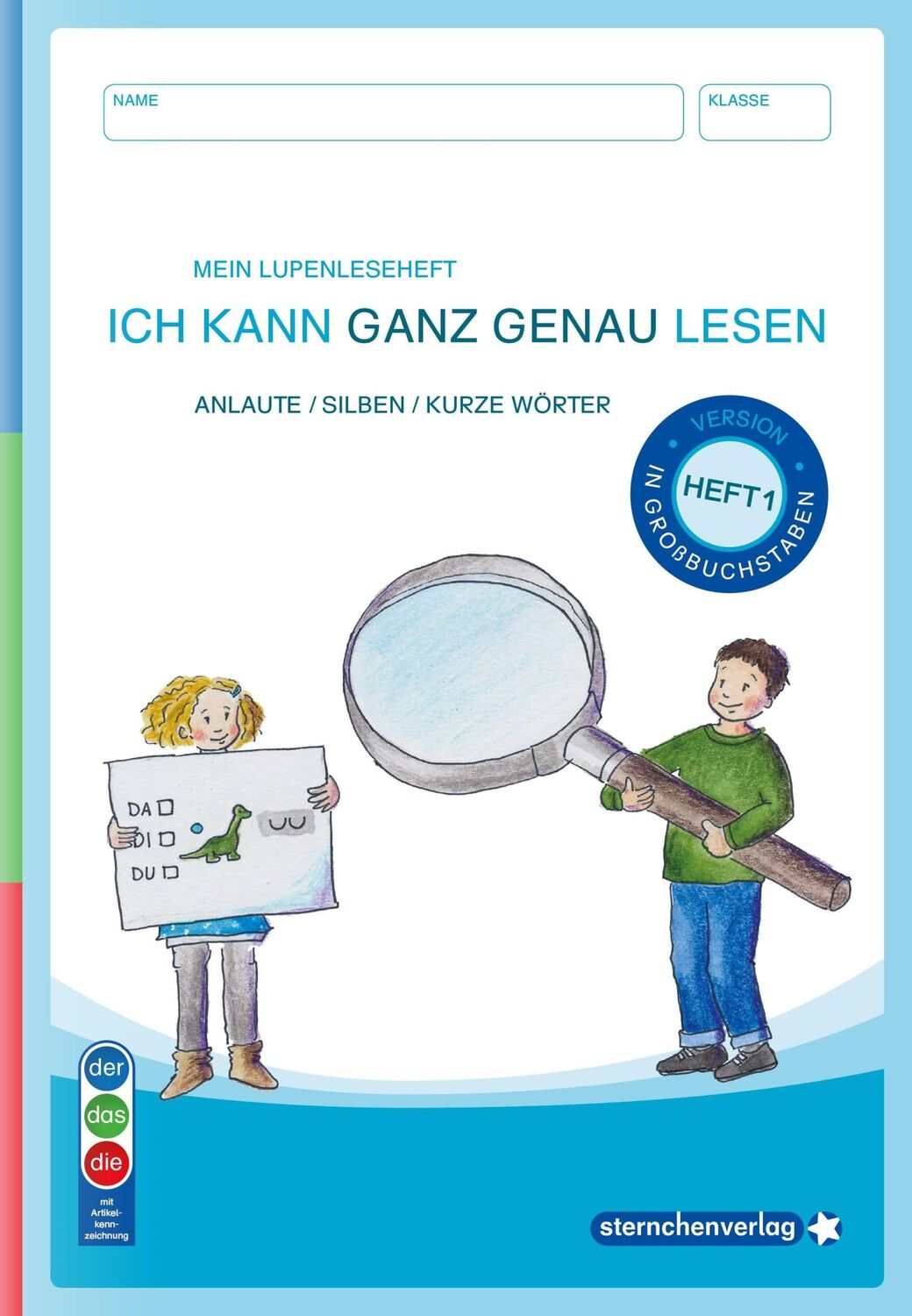 Cover: 9783946904816 | Mein Lupenleseheft 1 - Ich kann ganz genau lesen - AUSGABE: IN...